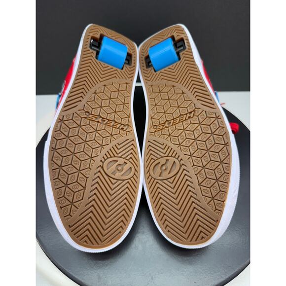 Heelys Pro 20 Prints Red Checkered Skate Shoes Size 7 Youth Womens 8.5 Skater - Picture 9 of 9